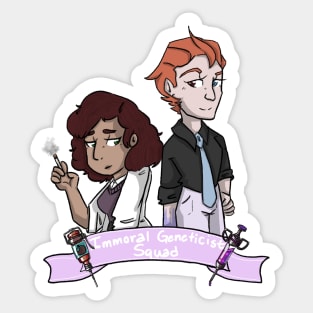 Immoral Geneticist Squad Sticker